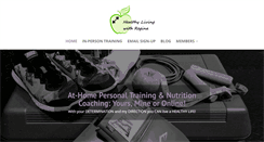 Desktop Screenshot of healthylivingwithregina.com